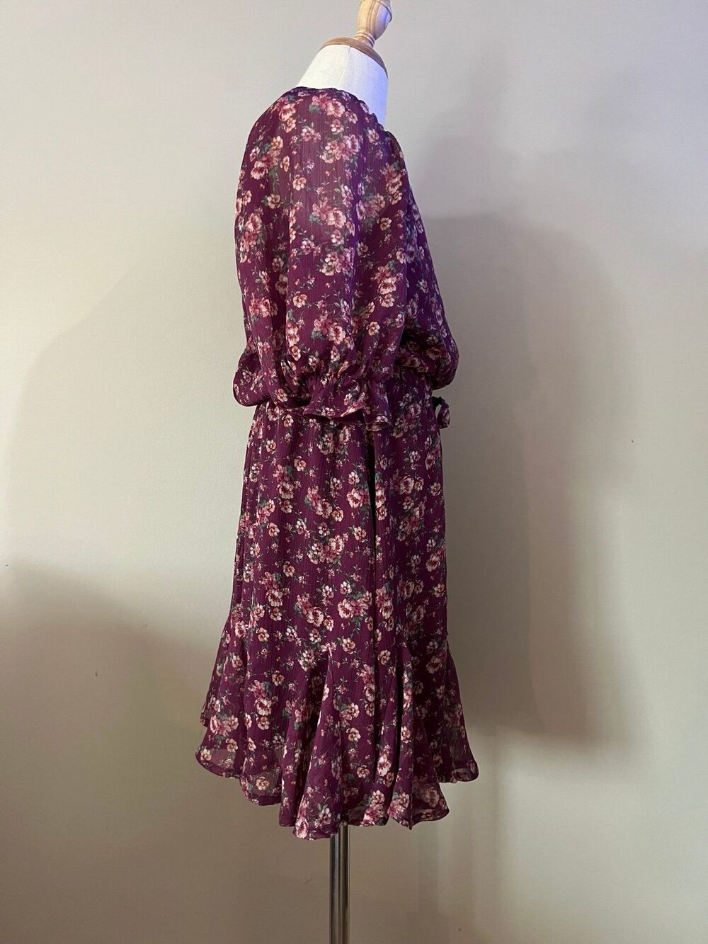 Girls Purple Plum Prairie Dress by Trixxi Clothing Company sz XXS - Picture 5 of 5